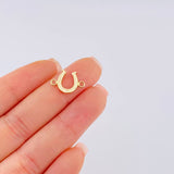 Herraje Herradura 0.85 g / 1.5 cm Oro Amarillo 18K