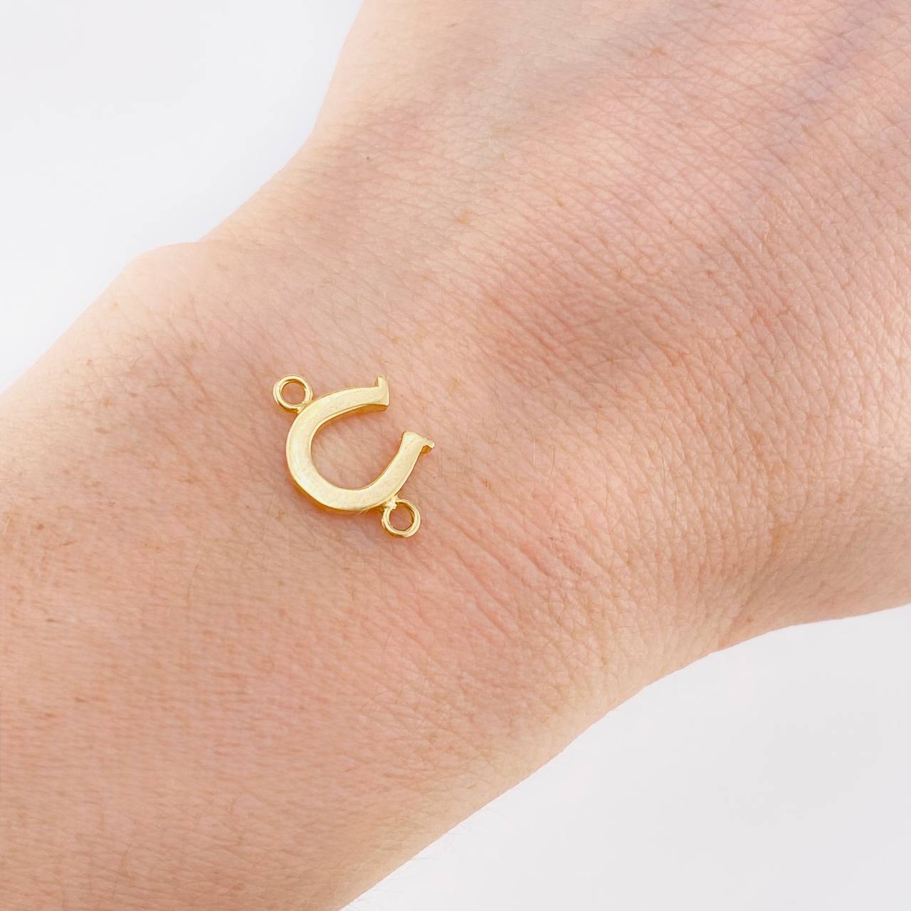 Herraje Herradura 0.85 g / 1.5 cm Oro Amarillo 18K