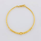 Pulso Bebé Cubicular Ensamblado Cilindrico 2.2 g / 12.5 cm / 3 mm Oro Amarillo 18K