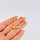 Pulso Bebé Cubicular Ensamblado Cilindrico 2.2 g / 12.5 cm / 3 mm Oro Amarillo 18K