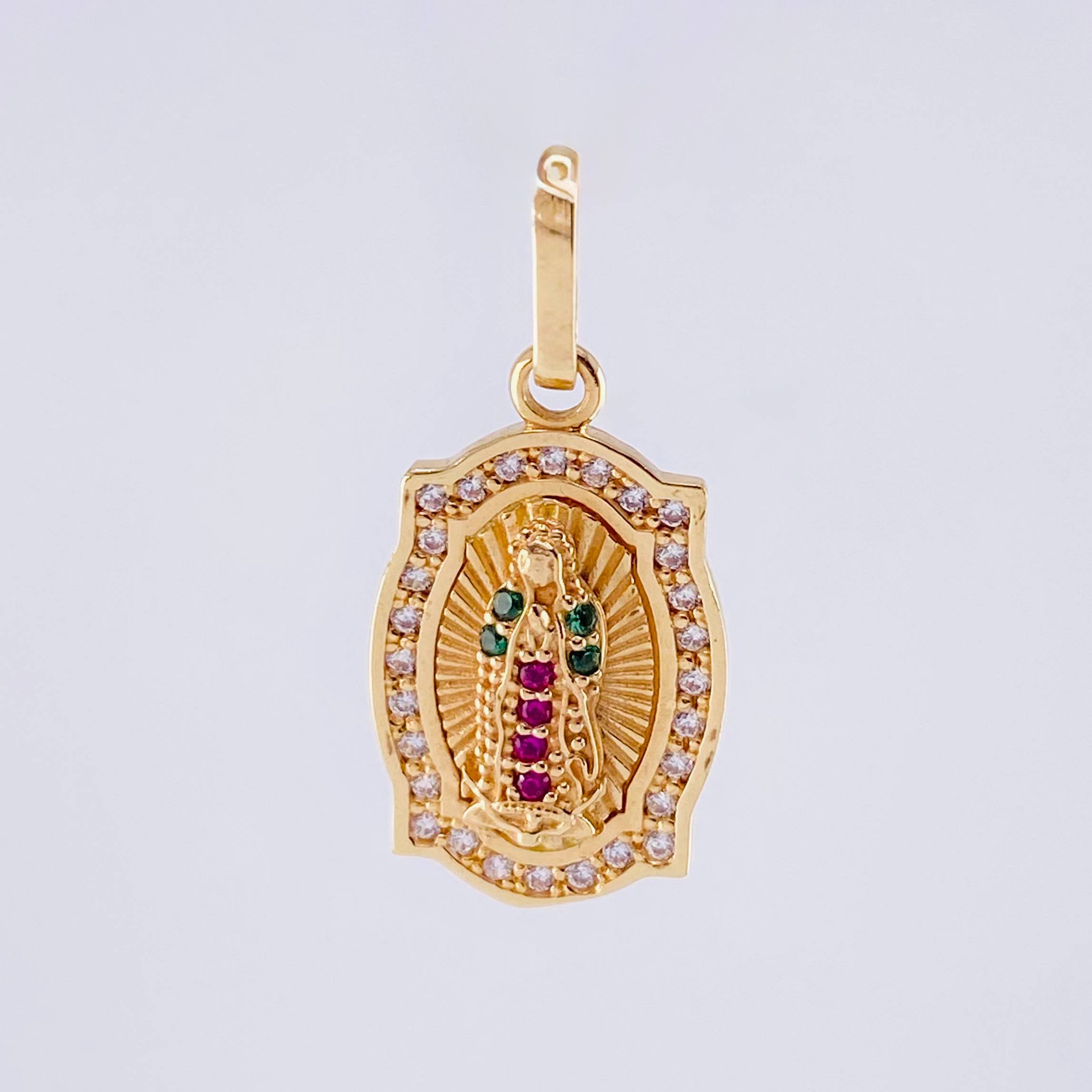 Dije Virgen Guadalupe 2.1 g / 2.3 cm Oro Amarillo 18K