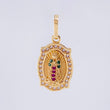 Dije Virgen Guadalupe 2.1 g / 2.3 cm Oro Amarillo 18K
