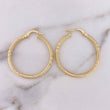 Candongas Megan 1.9gr / 3.2cm / Caponera Diamantada Oro Amarillo 18K &