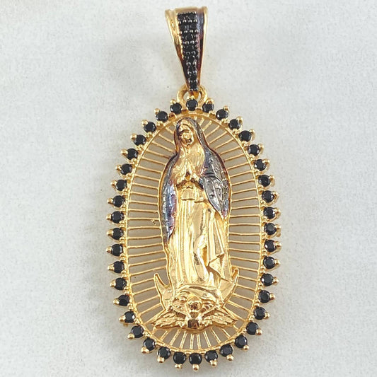 Dije Virgen Guadalupe 6.9gr / 4.5cm / Oro 18K