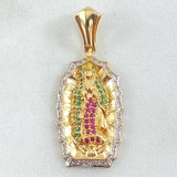 Dije Virgen de Guadalupe 5.55gr / 3.7cm / Oro 18K