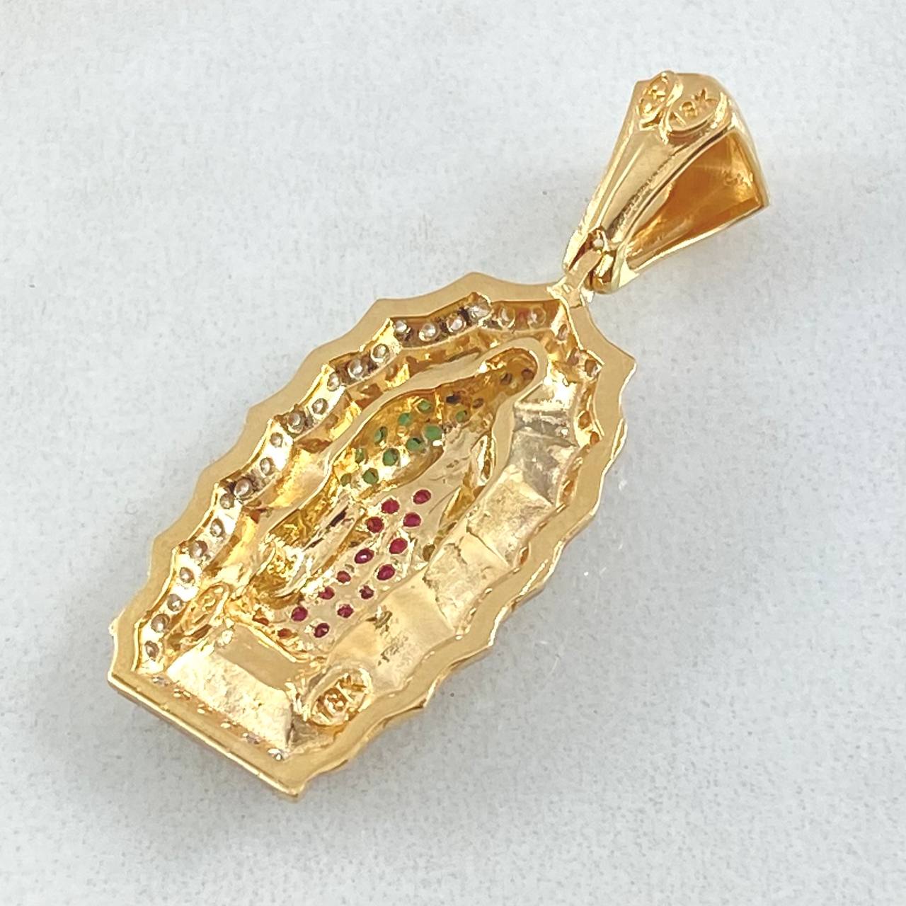 Dije Virgen de Guadalupe 5.55gr / 3.7cm / Oro 18K