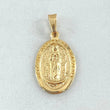 Dije Virgen de Guadalupe 1.2gr / 2.6cm / Oro 18K