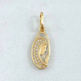 Dije Virgen María 1.1gr / 2.2cm / Oro 18K