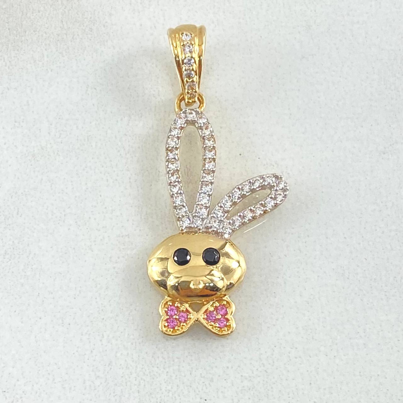 Dije Rostro Conejo 2.45gr / 3cm / Oro 18K