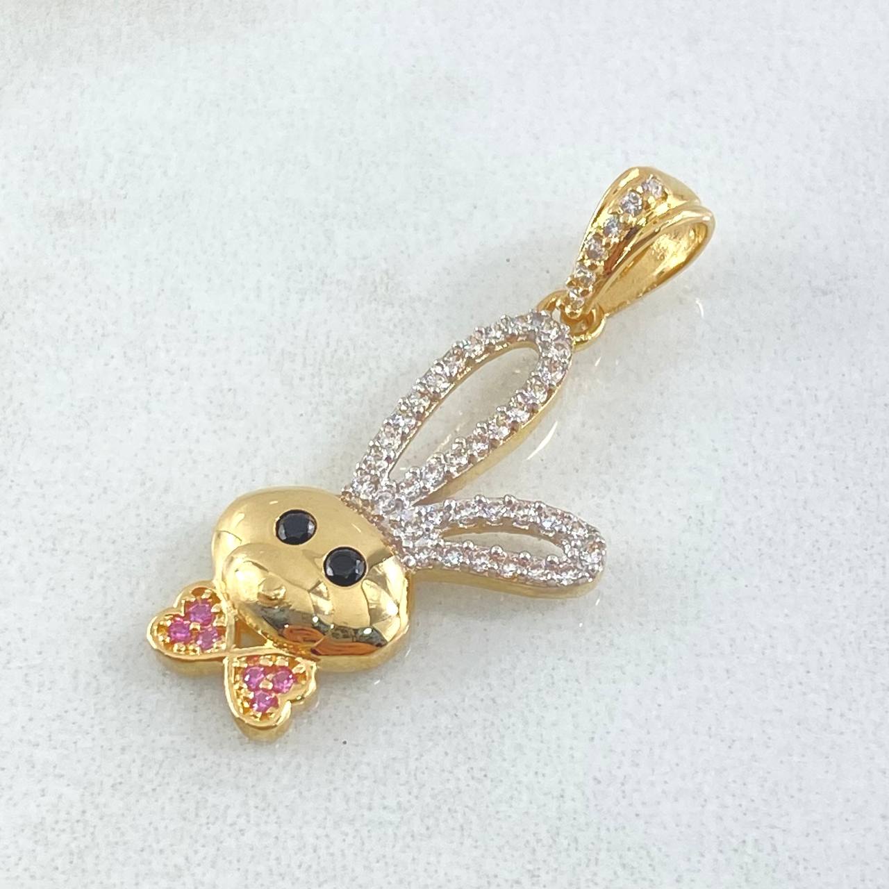 Dije Rostro Conejo 2.45gr / 3cm / Oro 18K