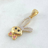 Dije Rostro Conejo 2.45gr / 3cm / Oro 18K