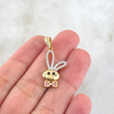 Dije Rostro Conejo 2.45gr / 3cm / Oro 18K
