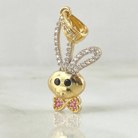 Dije Rostro Conejo 2.45gr / 3cm / Oro 18K