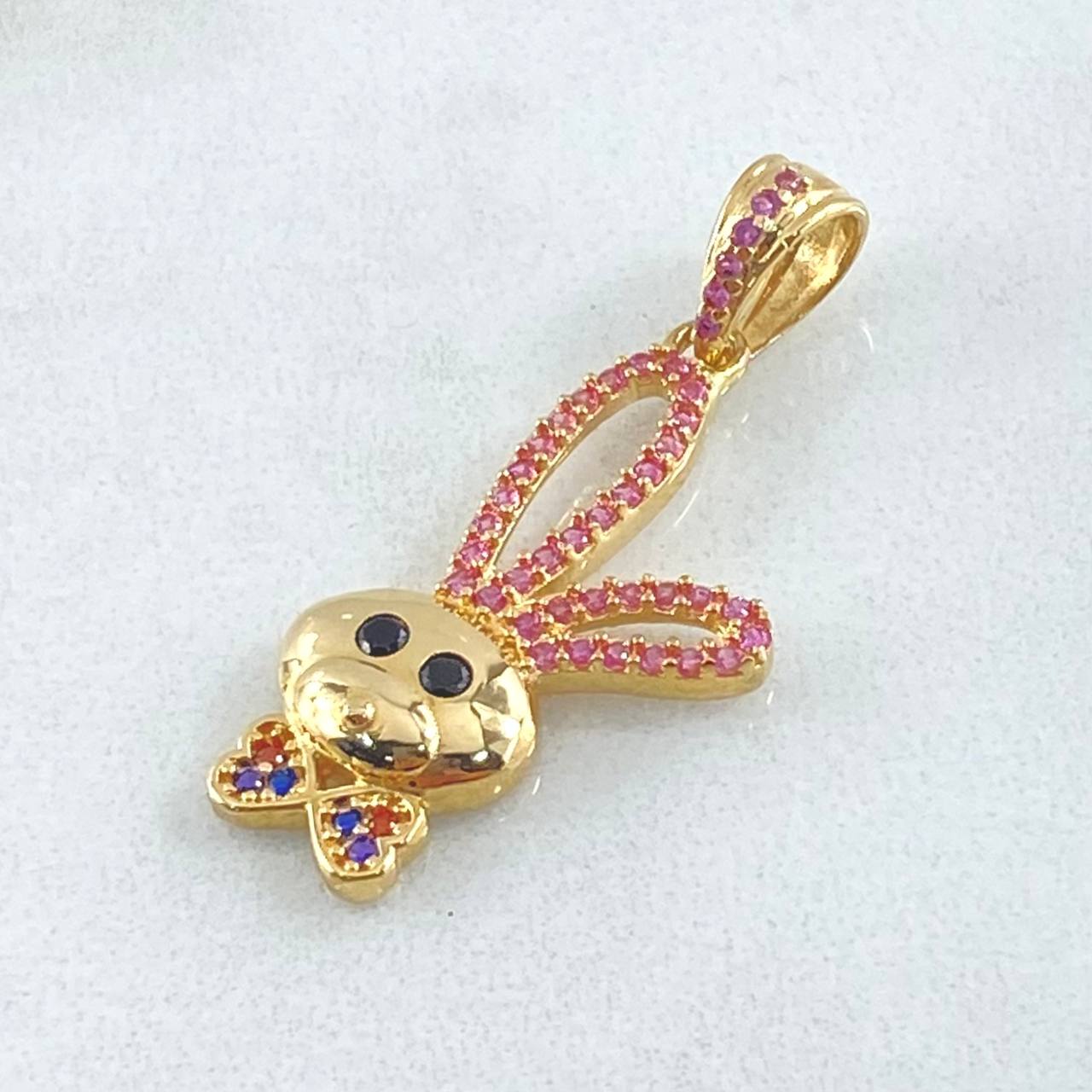 Dije Rostro Conejo 2.5gr / 3cm / Oro 18K