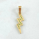 Dije Rayo 0.9gr / 2.5cm / Oro 18K