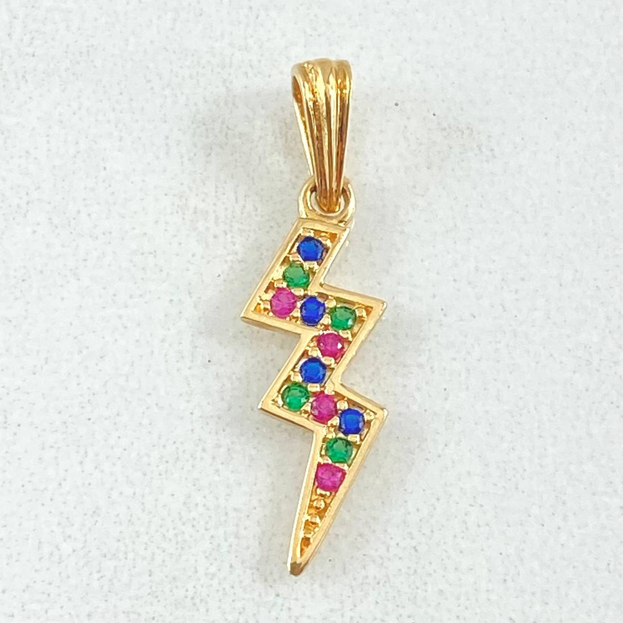 Dije Rayo 0.95gr / 2.5cm / Oro 18K