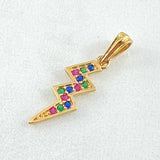 Dije Rayo 0.95gr / 2.5cm / Oro 18K