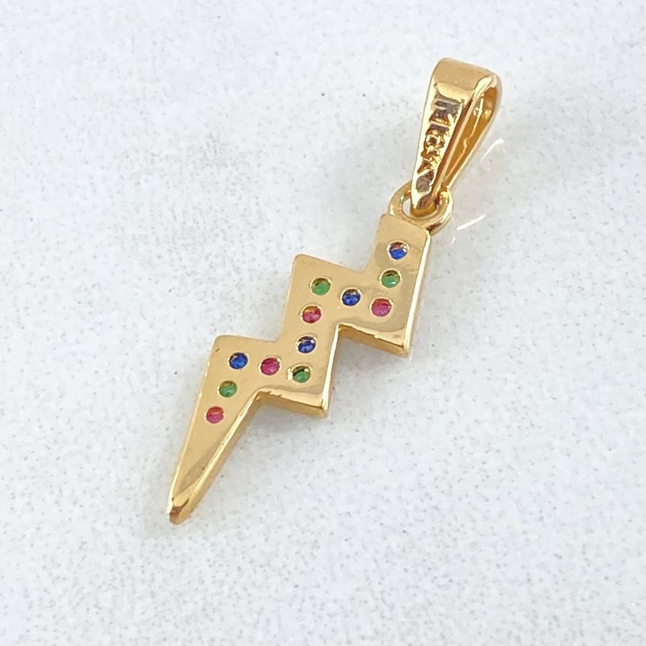 Dije Rayo 0.95gr / 2.5cm / Oro 18K