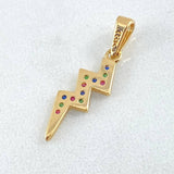 Dije Rayo 0.95gr / 2.5cm / Oro 18K