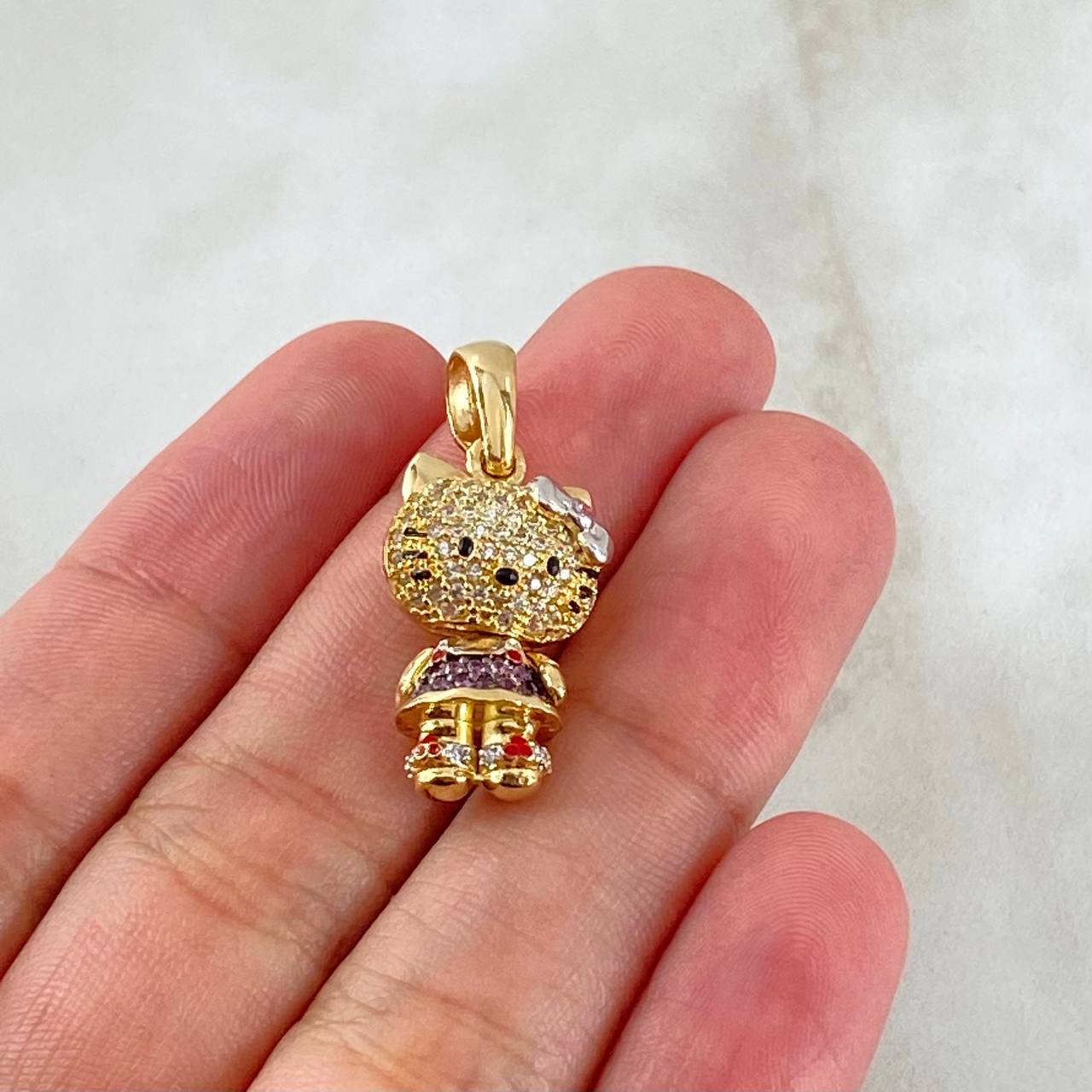 Dije Gatita 4.9gr / 2.8cm / Oro 18K