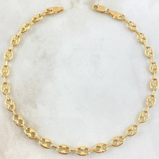 Tobillera GC Tornillo 6gr / 26cm / Oro 18K