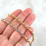 Cadena Rustica Espiral 24.45gr / 65cm / Oro 18K
