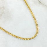 Cadena Cubana 4.15gr / 60cm / +0 Oro 18K ©