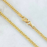Cadena Cubana 4.15gr / 60cm / +0 Oro 18K ©