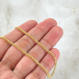 Cadena Cubana 4.15gr / 60cm / +0 Oro 18K ©