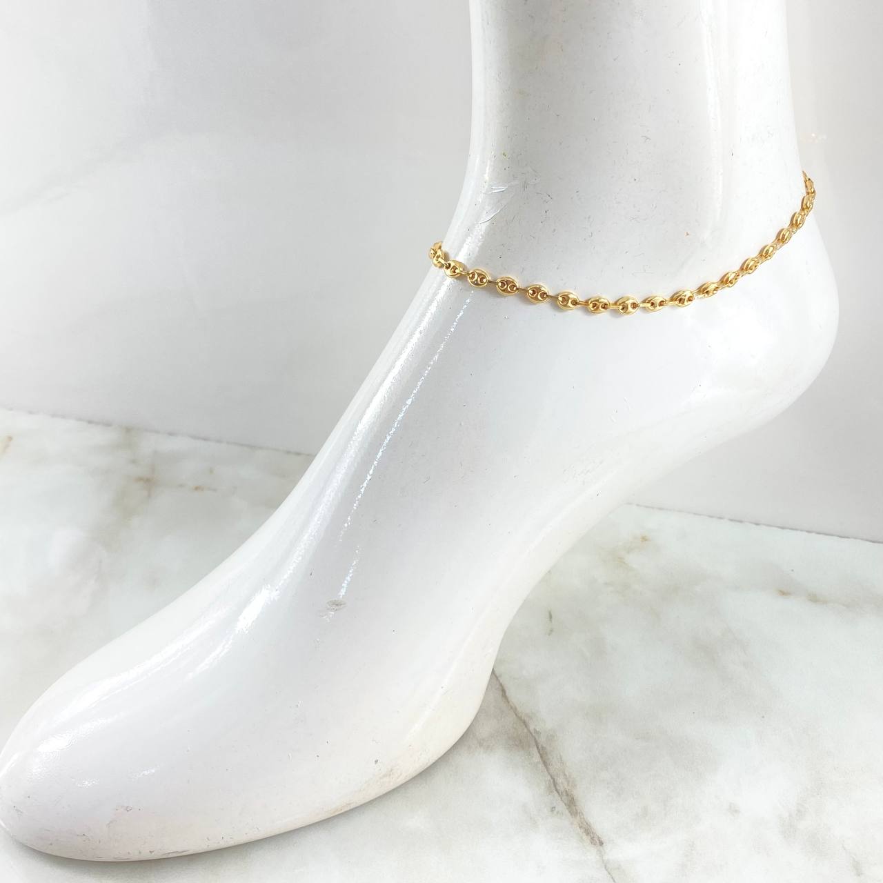 Tobillera GC 4.65gr / 26cm / Oro 18K