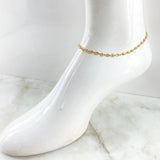 Tobillera GC 4.65gr / 26cm / Oro 18K