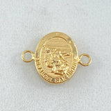 Herraje Arcangel San Miguel 0.6gr / 1.5cm / Oro 18K