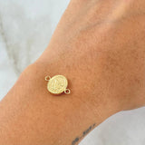 Herraje Arcangel San Miguel 1.05gr / 1.8cm / Oro 18K