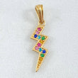 Dije Rayo 0.95gr / 2.5cm / Oro 18K ©
