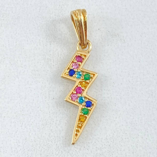 Dije Rayo 0.95gr / 2.5cm / Oro 18K ©