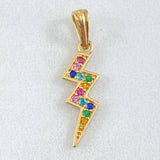 Dije Rayo 0.95gr / 2.5cm / Oro 18K ©