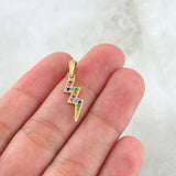 Dije Rayo 0.95gr / 2.5cm / Oro 18K ©