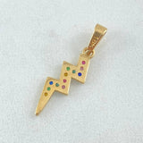Dije Rayo 0.95gr / 2.5cm / Oro 18K ©