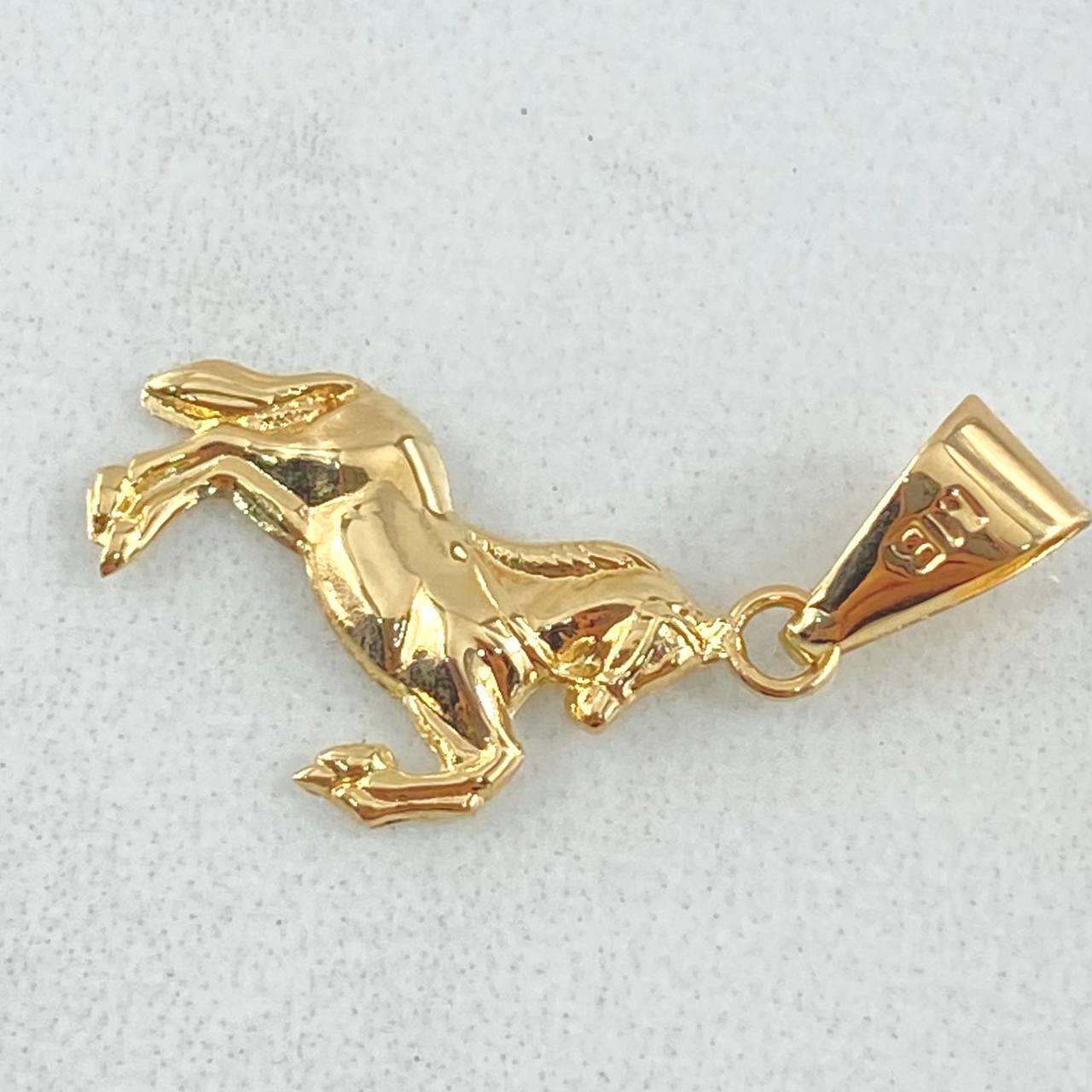 Dije Caballo 0.6gr / 2.5cm / Oro 18K