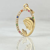 Dije Virgen María 1.1gr / 2.3cm / Oro 18K ©