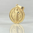 Dije San Benito 1.75gr / 2.4cm / Oro 18K ©