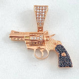 Dije Pistola 3.8gr / 2.7cm / Oro 18K