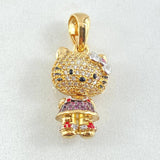 Dije Gatita 4.9gr / 2.8cm / Oro 18K