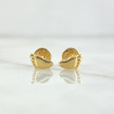Topos Huella Pies 0.5gr / 7mm Oro Amarillo 18K *