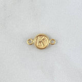 Herraje Letra K 0.4gr / 1.4cm / Oro Amarillo 18K