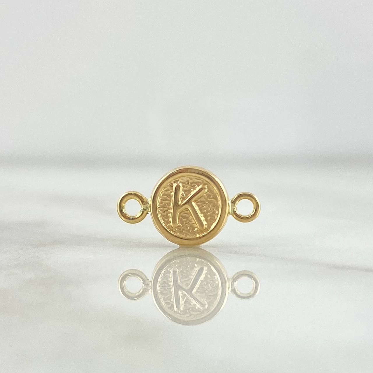Herraje Letra K 0.4gr / 1.4cm / Oro Amarillo 18K