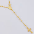 Rosario Virgen Milagrosa 7.55g / 50cm / 3mm Plata Vermeil 925
