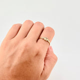 Anillo Jazmín 15s 1.65g / T6 Oro Amarillo 18K