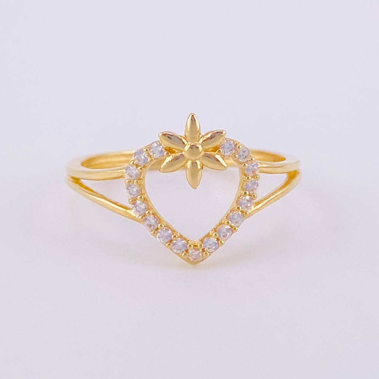 Anillo Frutilla 1.9g / T7 Oro Amarillo 18K