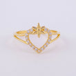 Anillo Frutilla 1.9g / T7 Oro Amarillo 18K